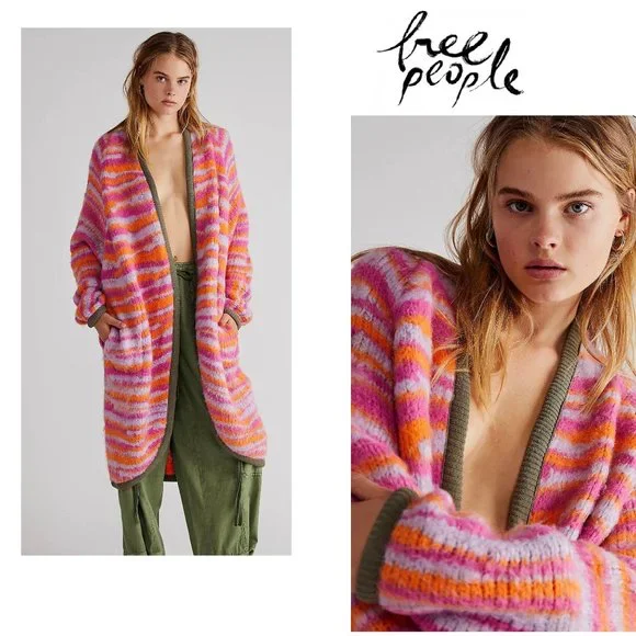 Free People Sweaters Free People Tiger Duster Cardigan Sweater New Nwt Poshmark